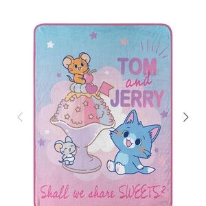 Tom and Jerry Cartoon Blanket